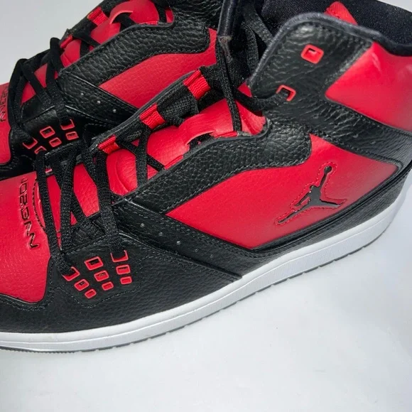 Like New Air Jordan 1 Flight Mid Bred Sneakers - Picture 11 of 11